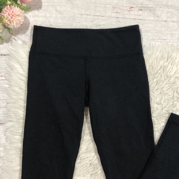 Lululemon Wunder Under Luon Mid Rise Black Leggings - Picture 6 of 11